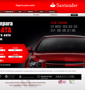 Santander Autocompara